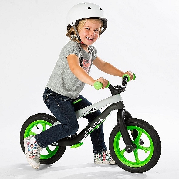 Bicicleta fara pedale BMXIE verde marca Chillafish cu comanda online