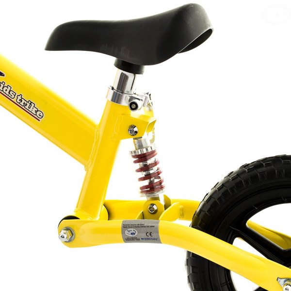 Bicicleta fara pedale EurBaby FBB-1 Galbena marca EuroBaby cu comanda online