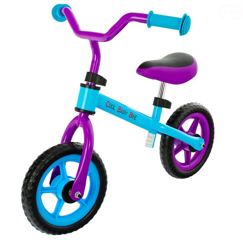 Bicicleta fara pedale Eurobaby cool baby bike albastru cu mov marca EuroBaby cu comanda online