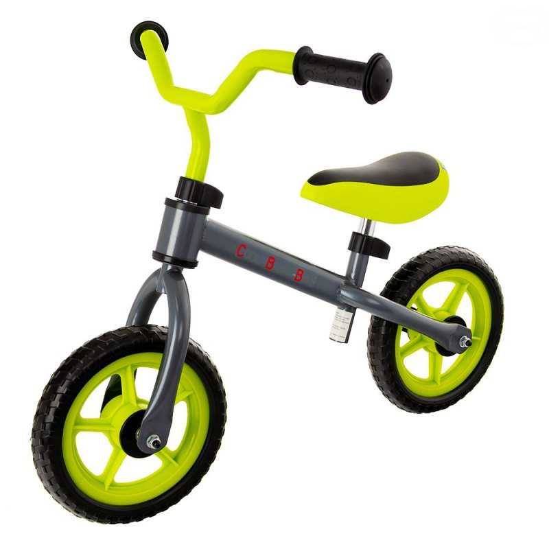 Bicicleta fara pedale Eurobaby cool baby bike verde cu gri marca EuroBaby cu comanda online