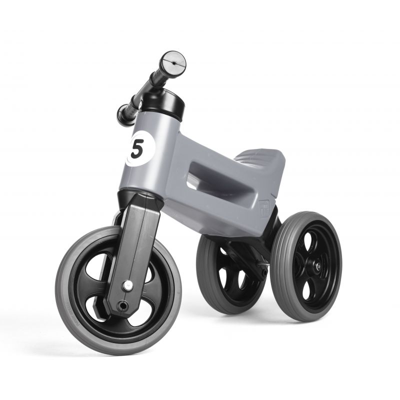 Bicicleta fara pedale Rider Sport 2 in 1 Grey marca FUNNY WHEELS cu comanda online