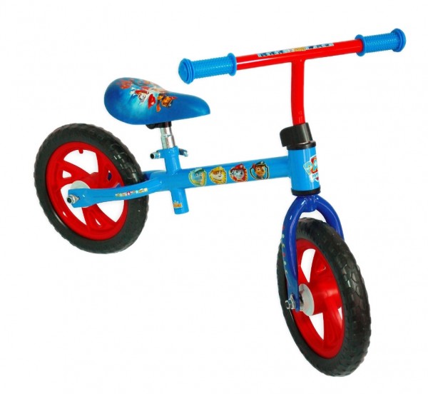 Bicicleta fara pedale Saica Paw Patrol pentru copii roti 12 inch marca Saica cu comanda online