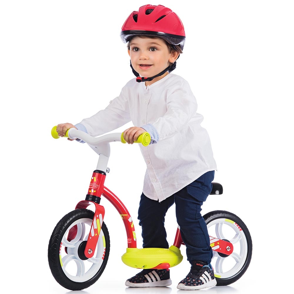 Bicicleta fara pedale Smoby Comfort red 10 inch marca SMOBY cu comanda online