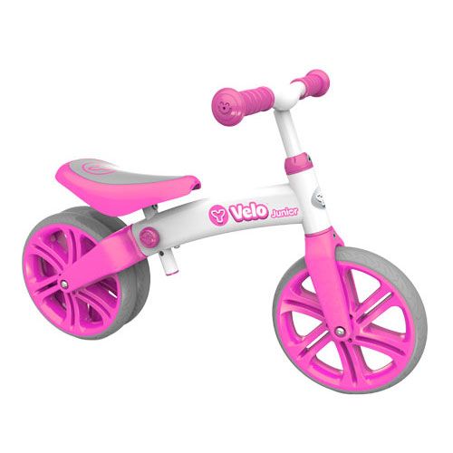 Bicicleta fara pedale Y Volution Y Velo Junior pink marca Yvolution cu comanda online