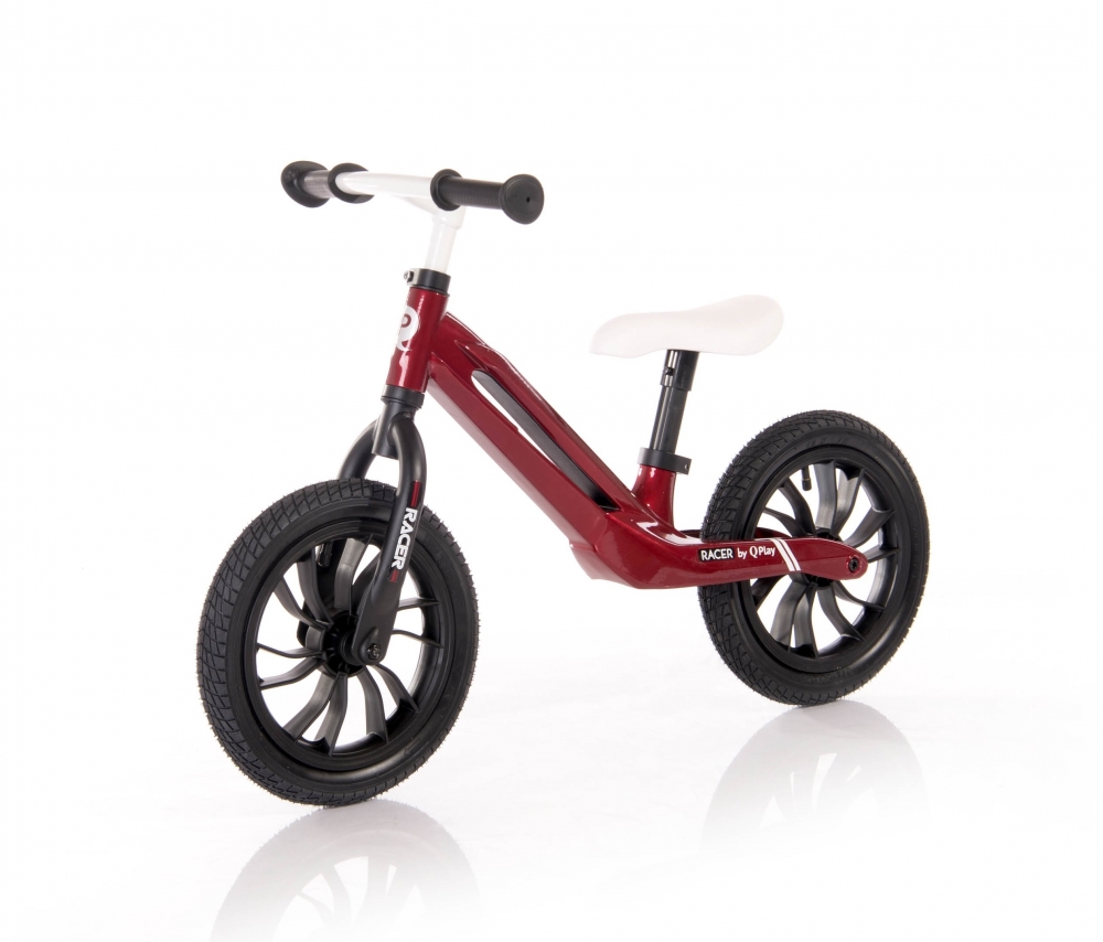 Bicicleta fara pedale cu cadru din magneziu Racer Red White marca LORELLI cu comanda online