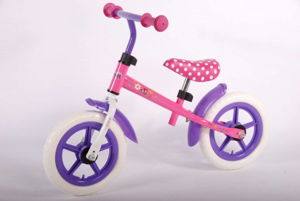 Bicicleta fara pedale pentru fete 12 inch Volare Minnie Mouse marca Volare cu comanda online