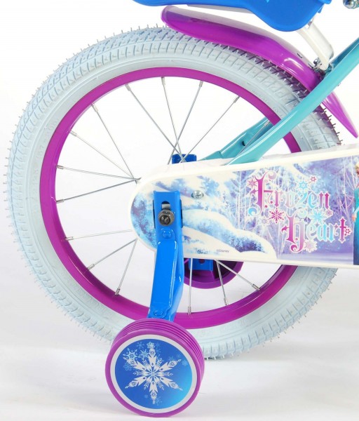 Bicicleta fete Volare Frozen 16 inch cu roti ajutatoare marca Volare cu comanda online