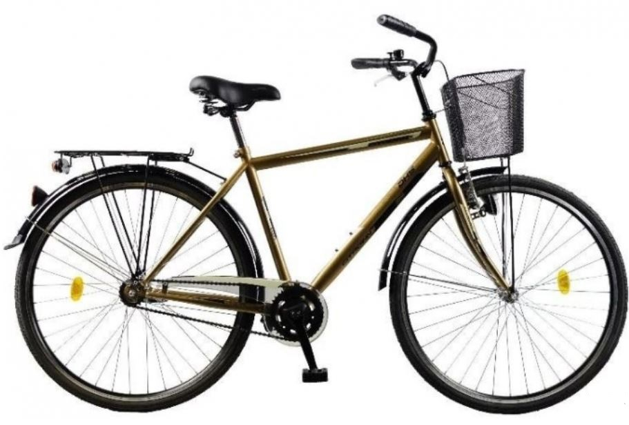 Bicicleta oras Citadinne 2831 460 mm bej 28 inch marca DHS cu comanda online