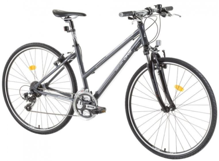 Bicicleta oras Contura 2866 L gri 28 inch marca DHS cu comanda online