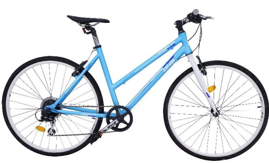 Bicicleta oras Dhs Origin 2896 L albastru 28 inch marca DHS cu comanda online