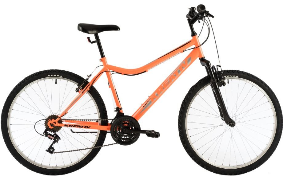 Bicicleta oras Kreativ 2604 M portocaliu negru 26 inch marca Kreativ cu comanda online