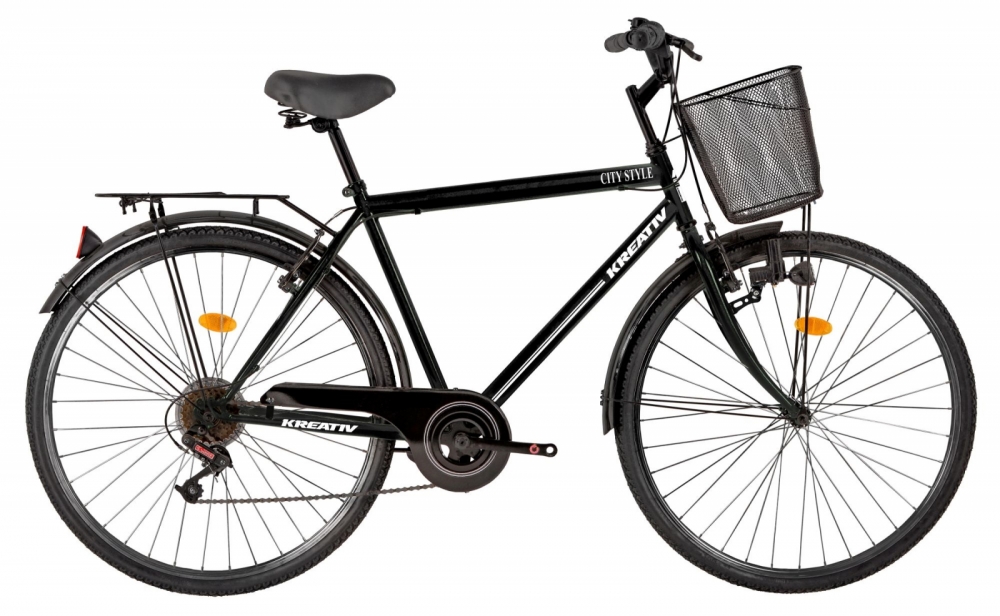 Bicicleta oras Kreativ 2813 L negru 28 inch marca Kreativ cu comanda online