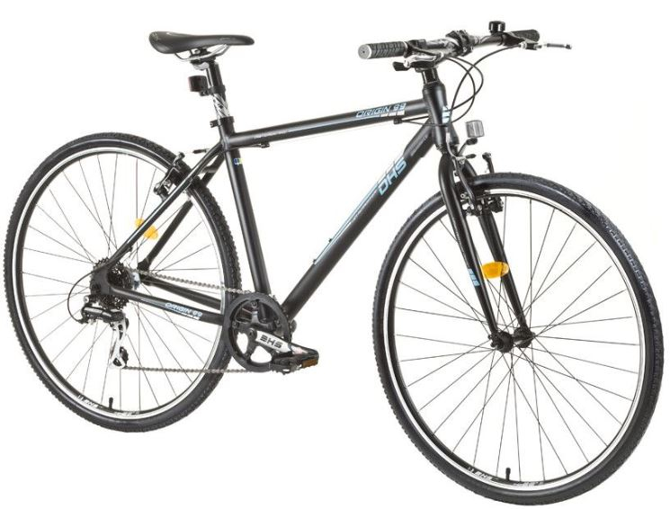 Bicicleta oras Origin 2895 L 530 mm negru 28 inch marca DHS cu comanda online