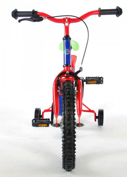 Bicicleta pentru baieti 16 inch cu roti ajutatoare Pj Masks marca Volare cu comanda online