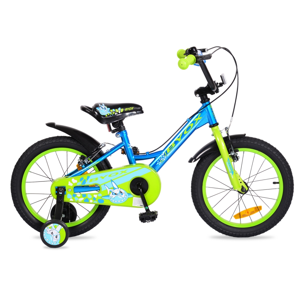 Bicicleta pentru baieti Byox Sharky 16 inch marca Byox cu comanda online