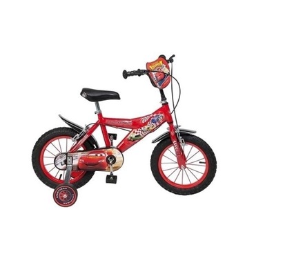 Bicicleta pentru baieti Disney Cars 14 inch marca TOIMSA cu comanda online