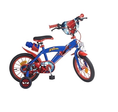 Bicicleta pentru baieti Spiderman 14 inch marca TOIMSA cu comanda online