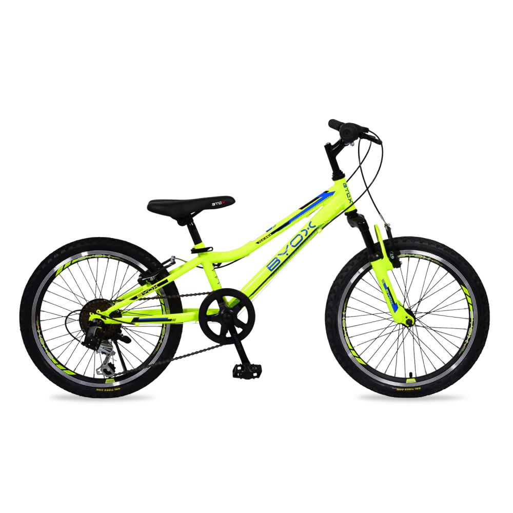 Bicicleta pentru copii Byox Tucana Yellow 6 viteze 20 inch marca Byox cu comanda online