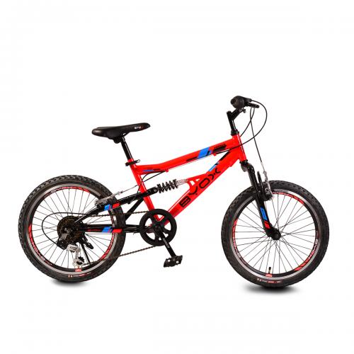 Bicicleta pentru copii Byox Versus Red 6 viteze 20 inch marca Byox cu comanda online