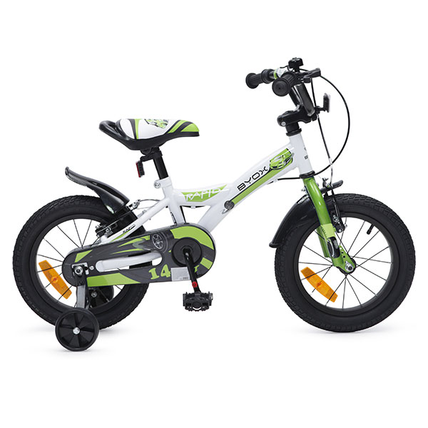 Bicicleta pentru copii Rapid Green 14 inch marca Byox cu comanda online