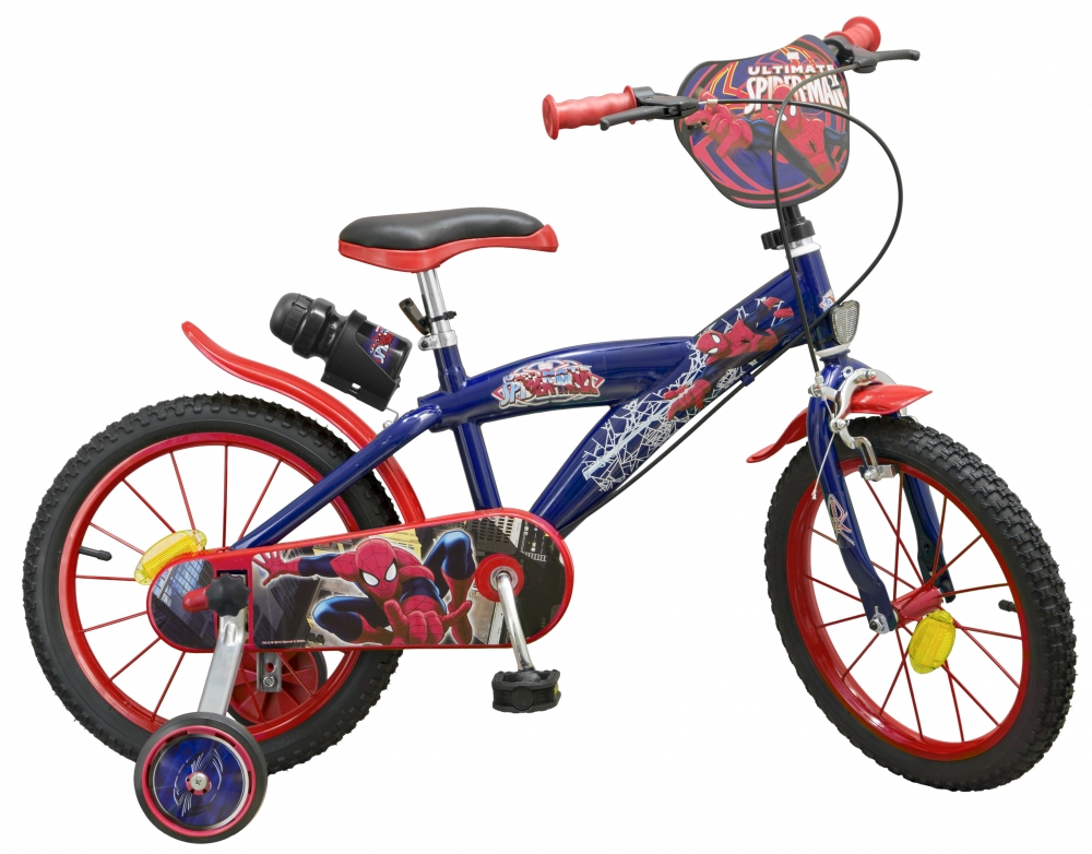 Bicicleta pentru copii Spiderman 16 inch marca TOIMSA cu comanda online