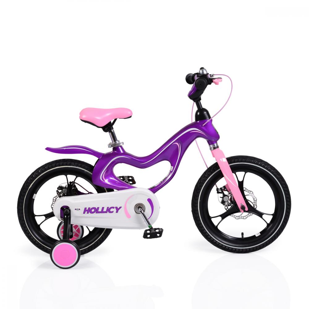 Bicicleta pentru fetite 16 inch MH Magnesium Purple marca MONI cu comanda online