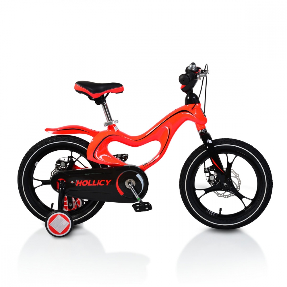 Bicicleta pentru fetite 16 inch MH Magnesium Red marca MONI cu comanda online