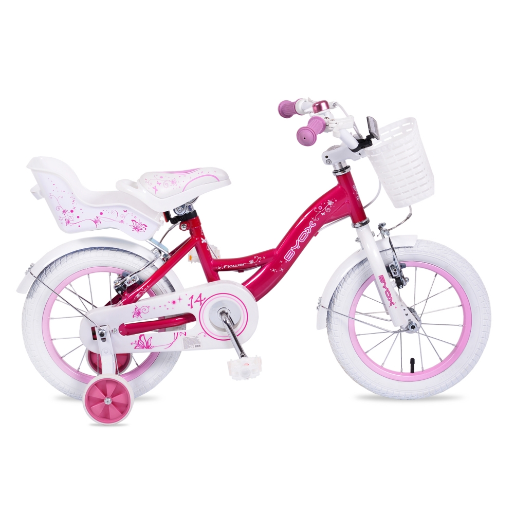 Bicicleta pentru fetite Byox Flower 14 marca Byox cu comanda online