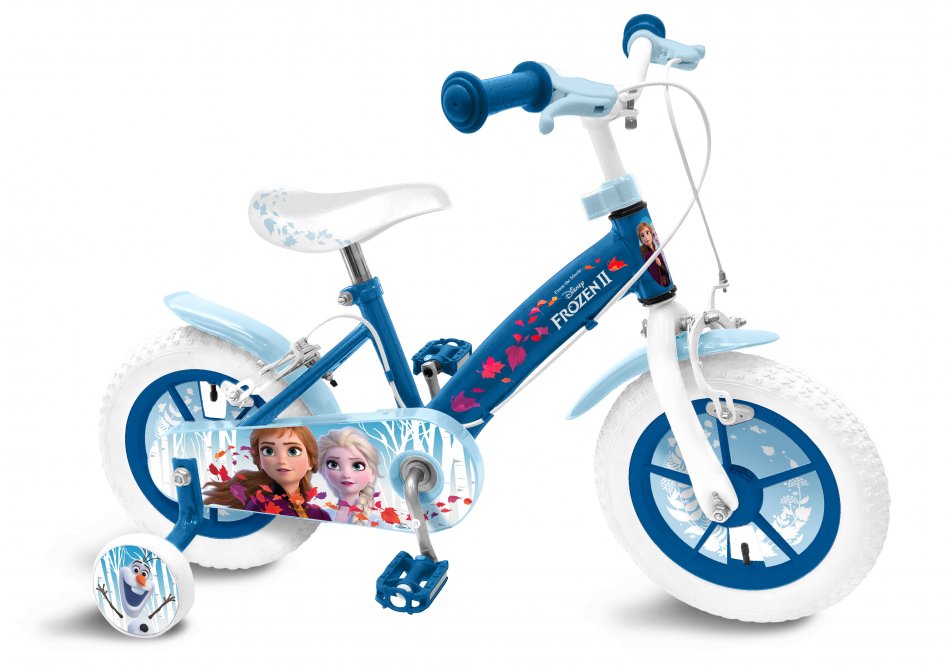 Bicicleta pentru fetite Disney Frozen 14 inch marca Stamp cu comanda online