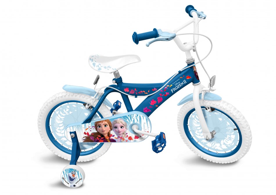 Bicicleta pentru fetite Disney Frozen 16 inch marca Stamp cu comanda online