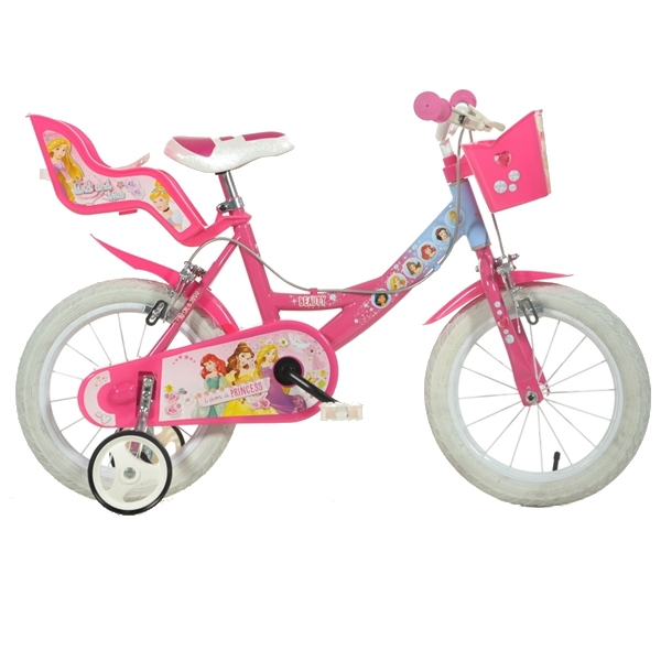 Bicicleta pentru fetite Disney Princess 14 inch Dino Bikes marca DINO BIKES cu comanda online