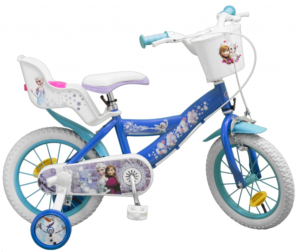 Bicicleta pentru fetite Frozen 14 inch marca TOIMSA cu comanda online