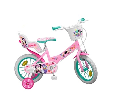 Bicicleta pentru fetite Minnie Mouse 16 inch marca TOIMSA cu comanda online