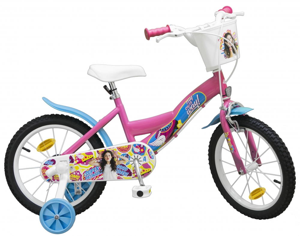 Bicicleta pentru fetite Soy Luna 16 inch marca TOIMSA cu comanda online