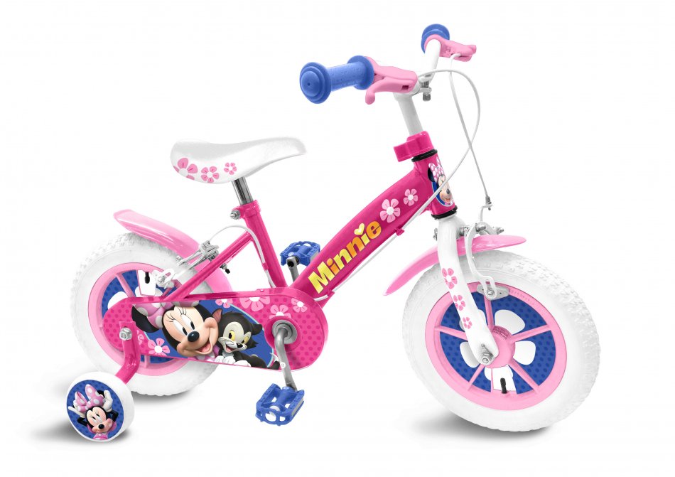 Bicicleta pentru fetite Stamp Minnie 12 inch marca Stamp cu comanda online