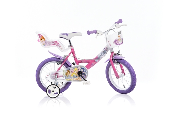 Bicicleta pentru fetite Winx diametru 16 inch marca DINO BIKES cu comanda online