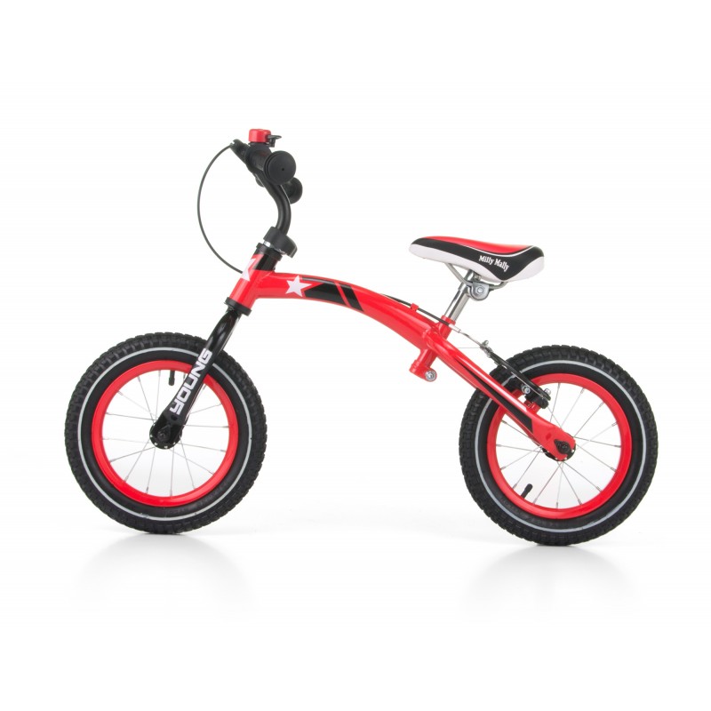 Bicicleta transformabila 2 in 1 Young Red marca Milly Mally cu comanda online