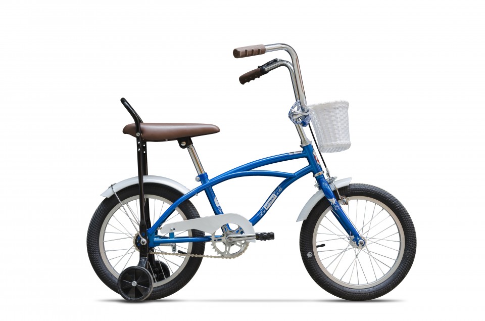 Bicicteta Mezin B 16 inch Albastru Cobalt marca Pegas cu comanda online