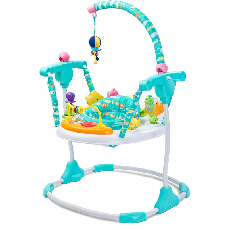 Bouncer pentru copii Toyz Ocean Blue marca Toyz by Caretero cu comanda online