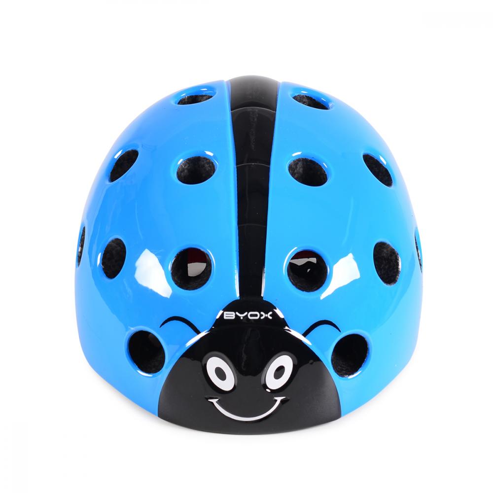 Casca de protectie Ladybug Blue 58-62 cm marca Byox cu comanda online