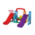 Centru de joaca 4 in 1 Happy Slide Multicolor Million Baby marca Million Baby cu comanda online