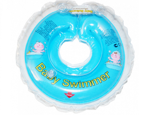 Colac Jumatate Transparent 6-36 luni Albastru marca BABYSWIMMER cu comanda online