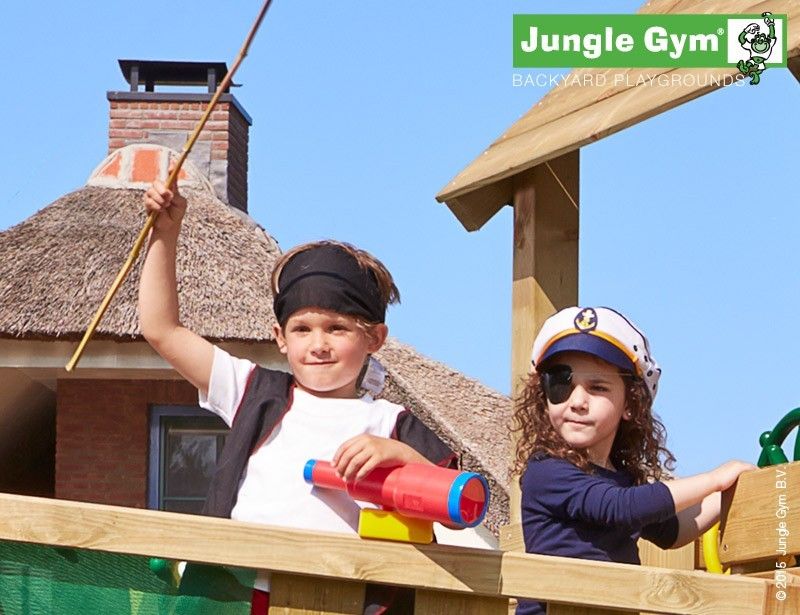 Complex de joaca Jungle Gym Hut-Vapor marca JUNGLE GYM cu comanda online