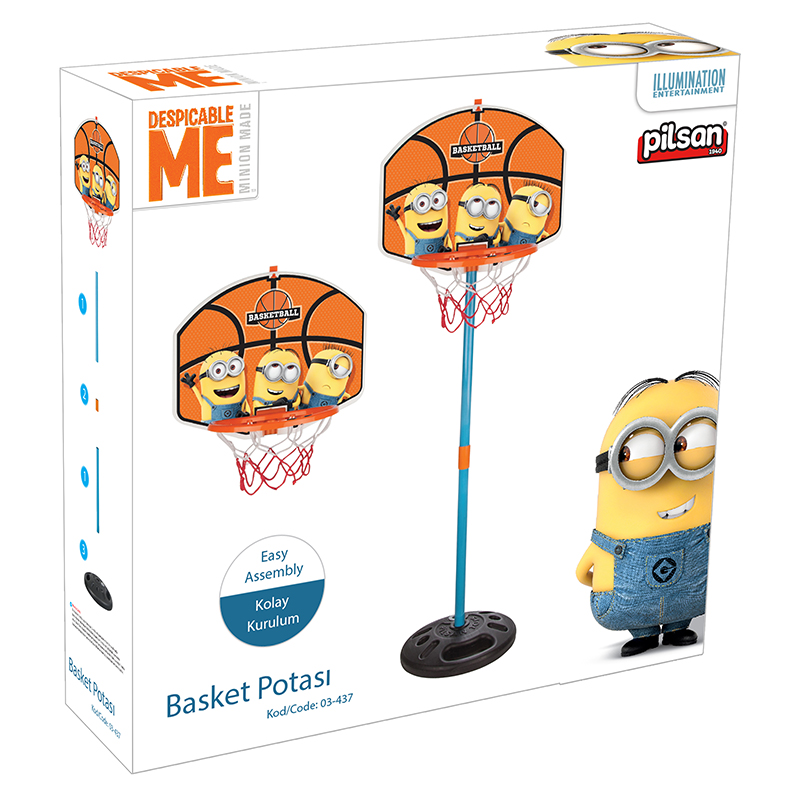 Cos de basket Minions marca PILSAN cu comanda online