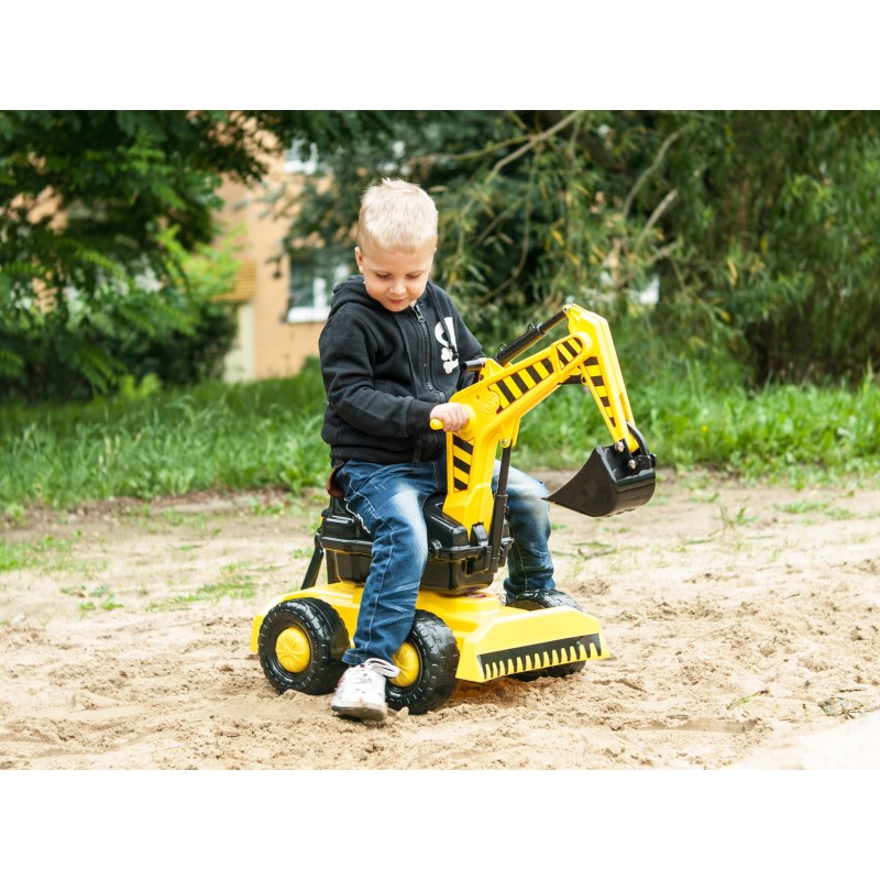 Excavator rotativ Heavy Duty marca Super Plastic Toys cu comanda online