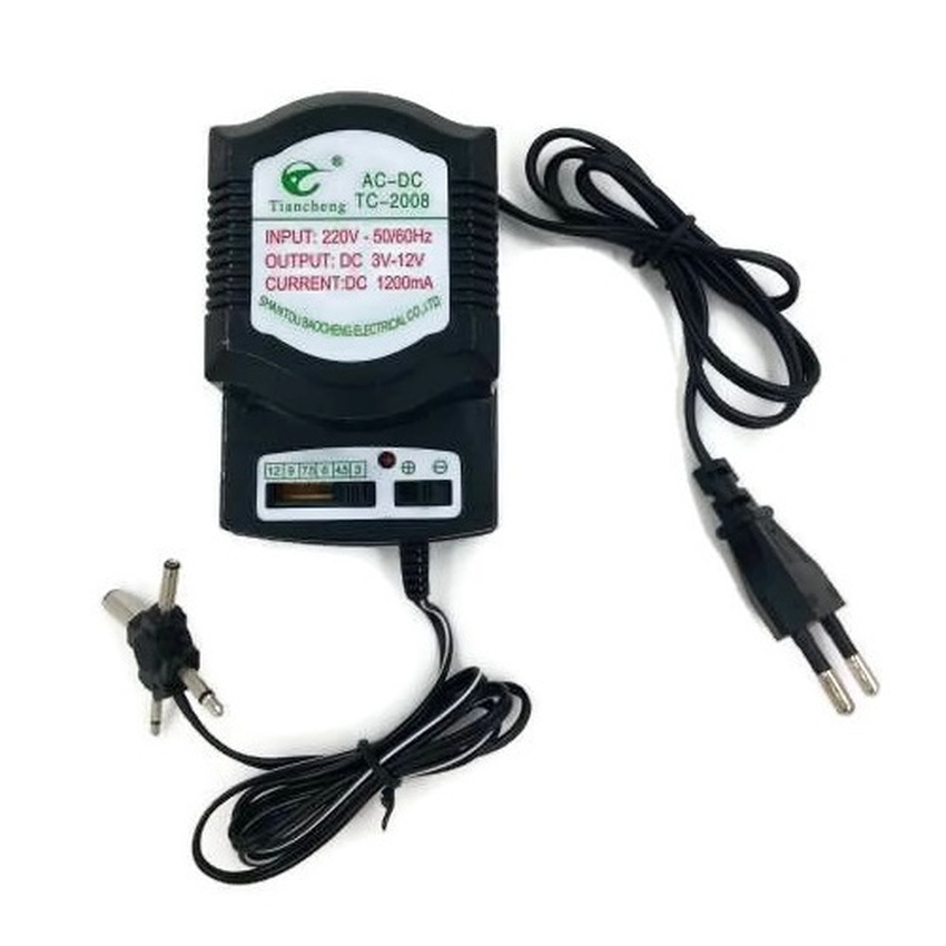 Incarcator electric reglabil 3V – 12V – 1200mAh marca Nichiduta cu comanda online