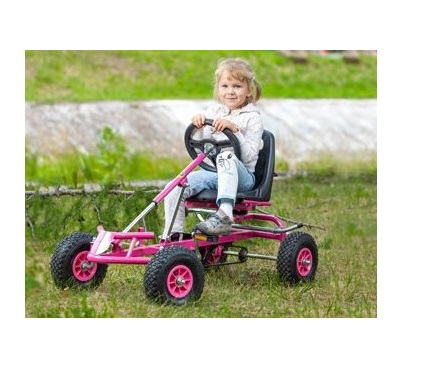 Kart cu pedale F120 roz marca DIVERSE cu comanda online