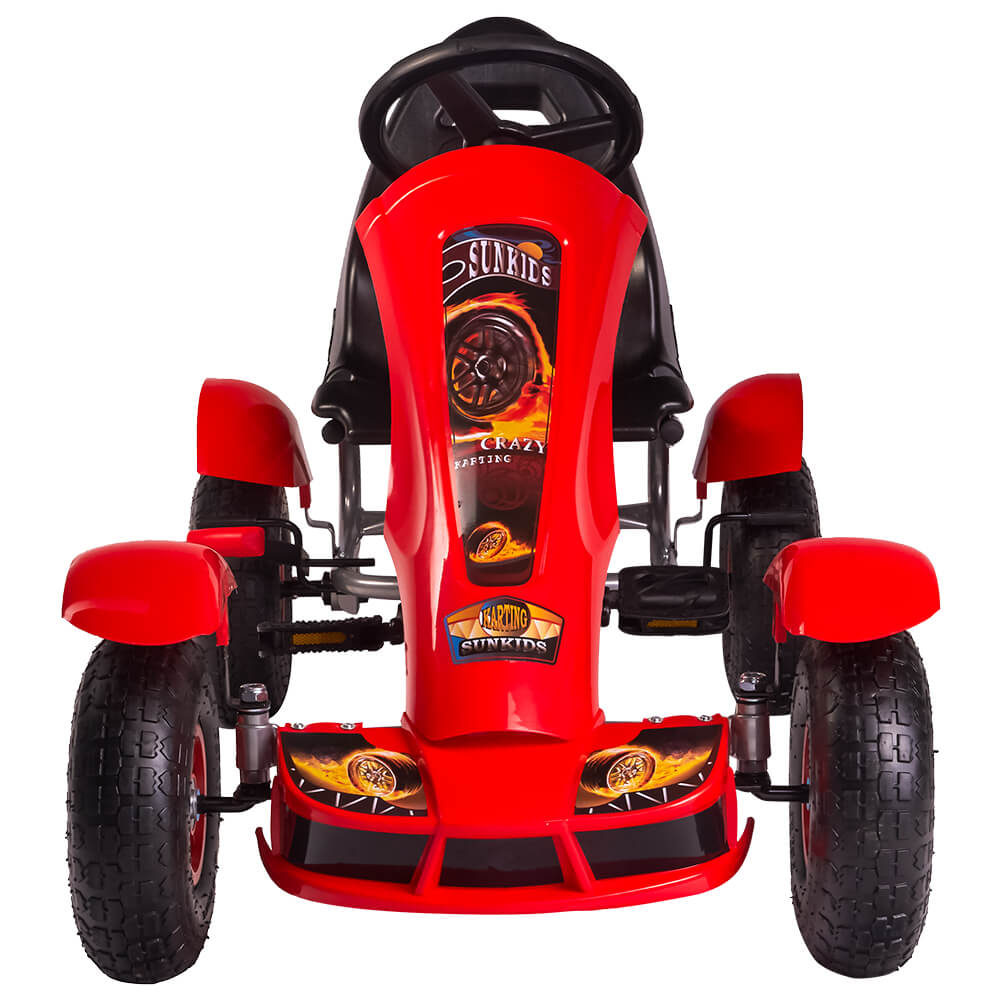 Kart cu pedale F618 Air rosu Kidscare marca KidsCare cu comanda online