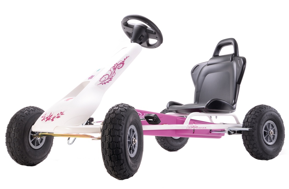 Kart cu pedale Ferbedo Air-Racer Flower marca Ferbedo cu comanda online