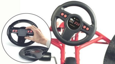 Kart cu pedale Ferbedo Air Racer Rosu marca Ferbedo cu comanda online